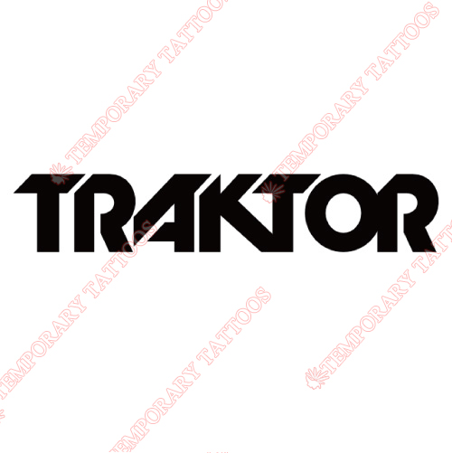 Traktor Chelyabinsk Customize Temporary Tattoos Stickers NO.7309